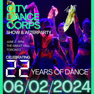 City Dance Corps 22nd Anniversary Show & After Party