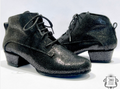 DNI - TI 9642 Black Sparkle Trainer