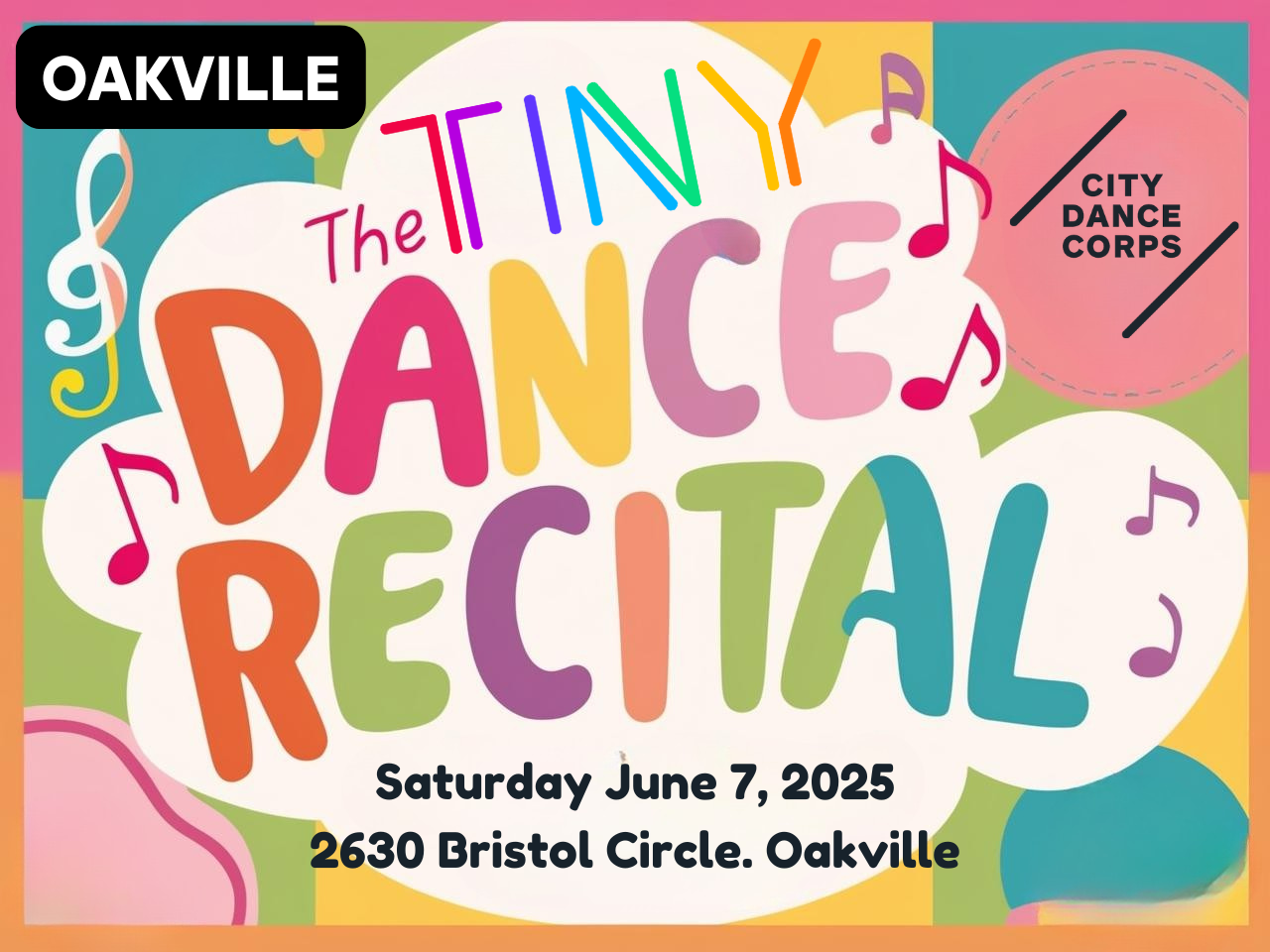 Tiny Dance Recital - Oakville