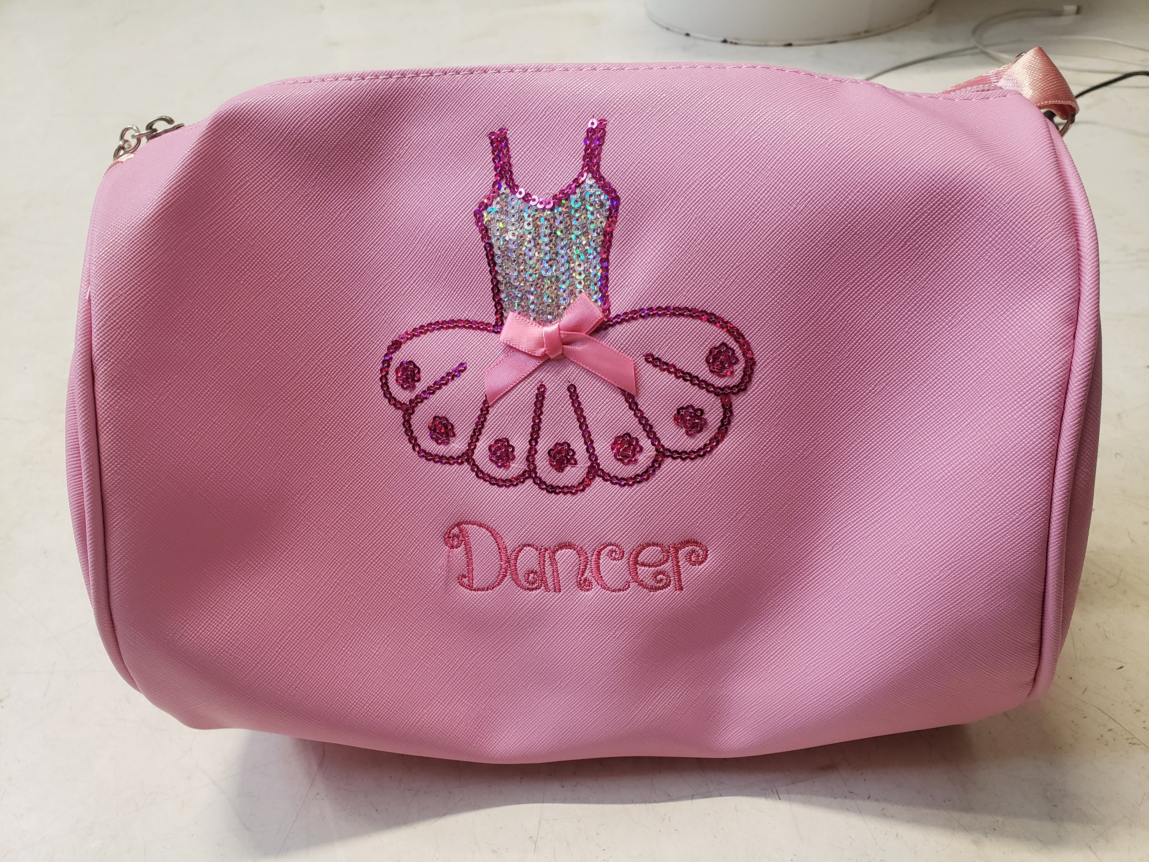 Dancer Pink Duffle Bag