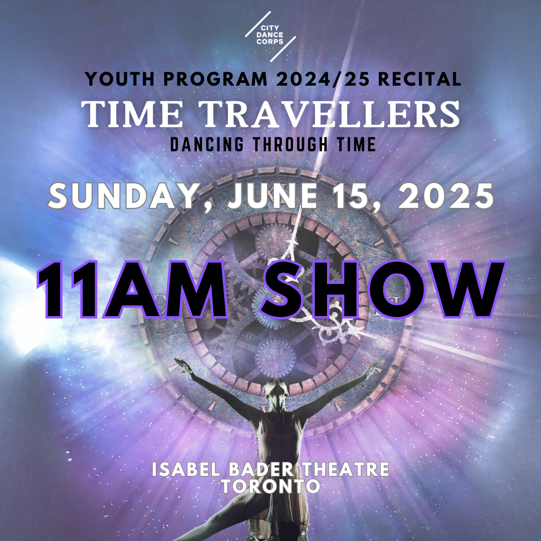 City Dance Corps Youth Recital Season 24/25: The Time Travellers - 11AM SHOW