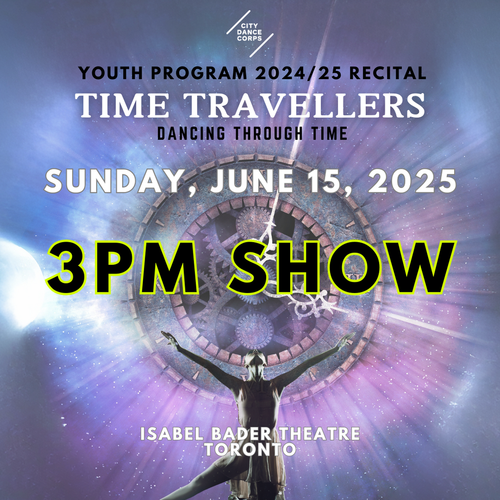 City Dance Corps Youth Recital Season 24/25: The Time Travellers - 3PM SHOW