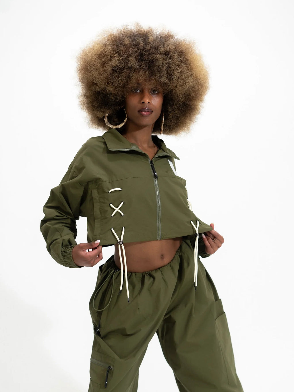 Unsorted x Crop Utility Jacket