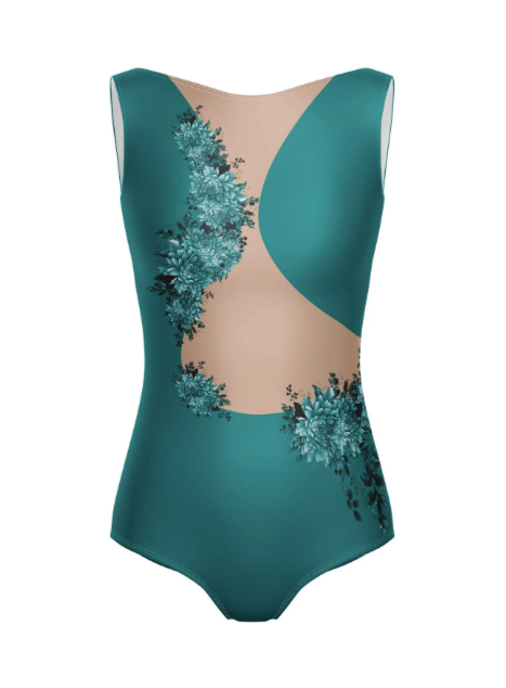 Allure Tank Leotard - Blue