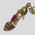 Ballroom shoe keychain