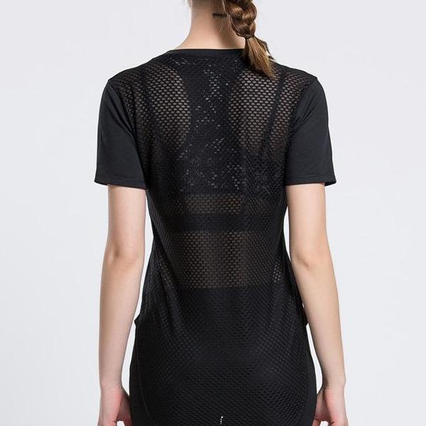 Mesh Shirt - Extended Back